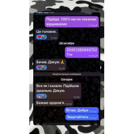 Відгуки клієнта для sholom.in.ua